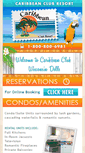 Mobile Screenshot of caribbeanclubresort.com